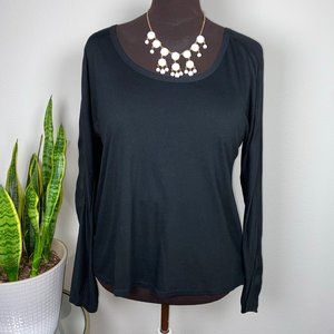 •Converse• Sheer Panels Top